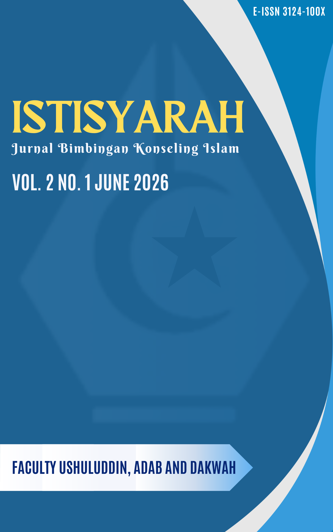 					View Vol. 2 No. 1 (2026): ISTISYARAH Jurnal Bimbingan Konseling Islam (In Press)
				