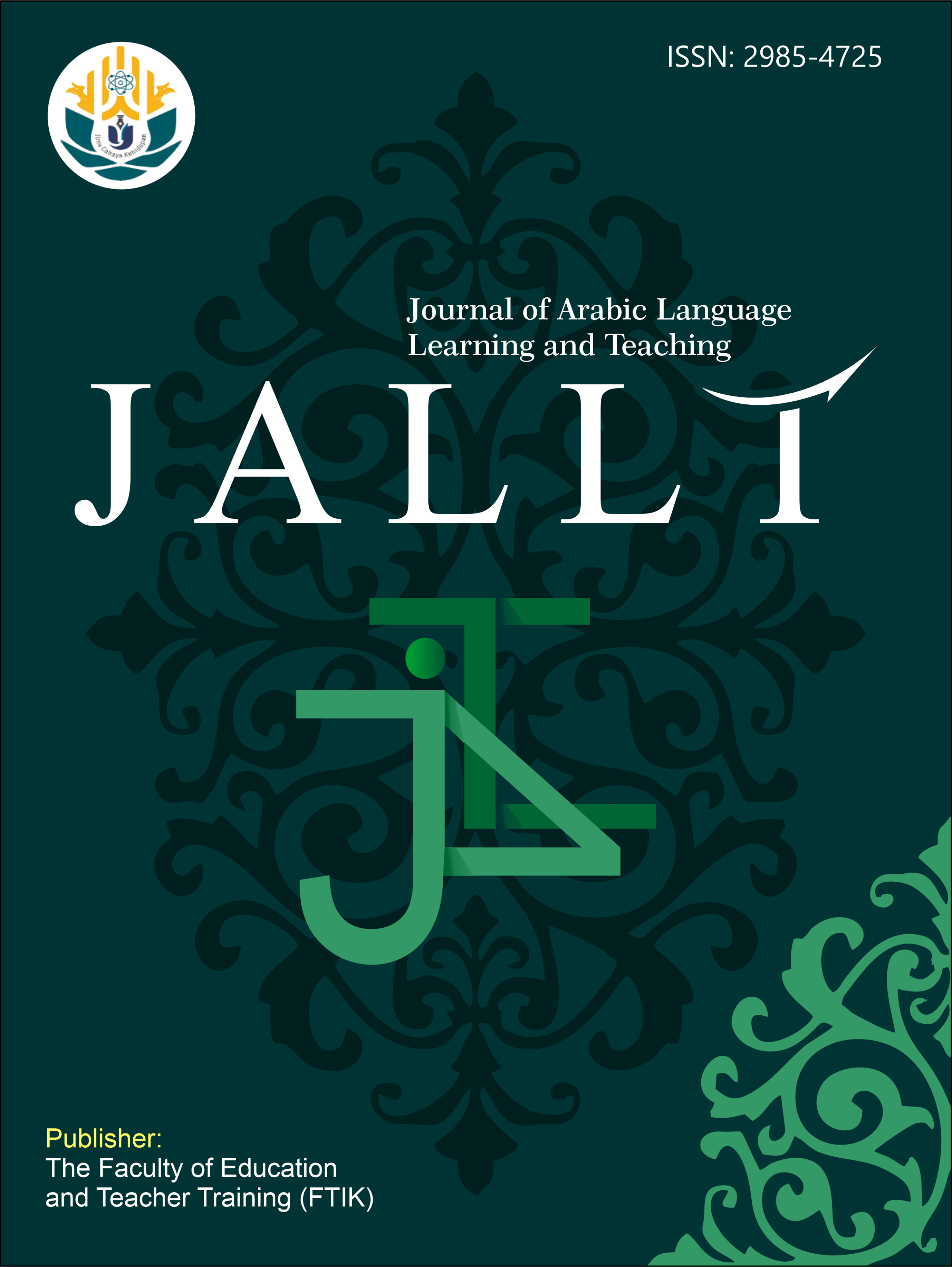 					View Vol. 4 No. 2 (2026): Journal of Arabic Language Learning and Teaching (JALLT)
				